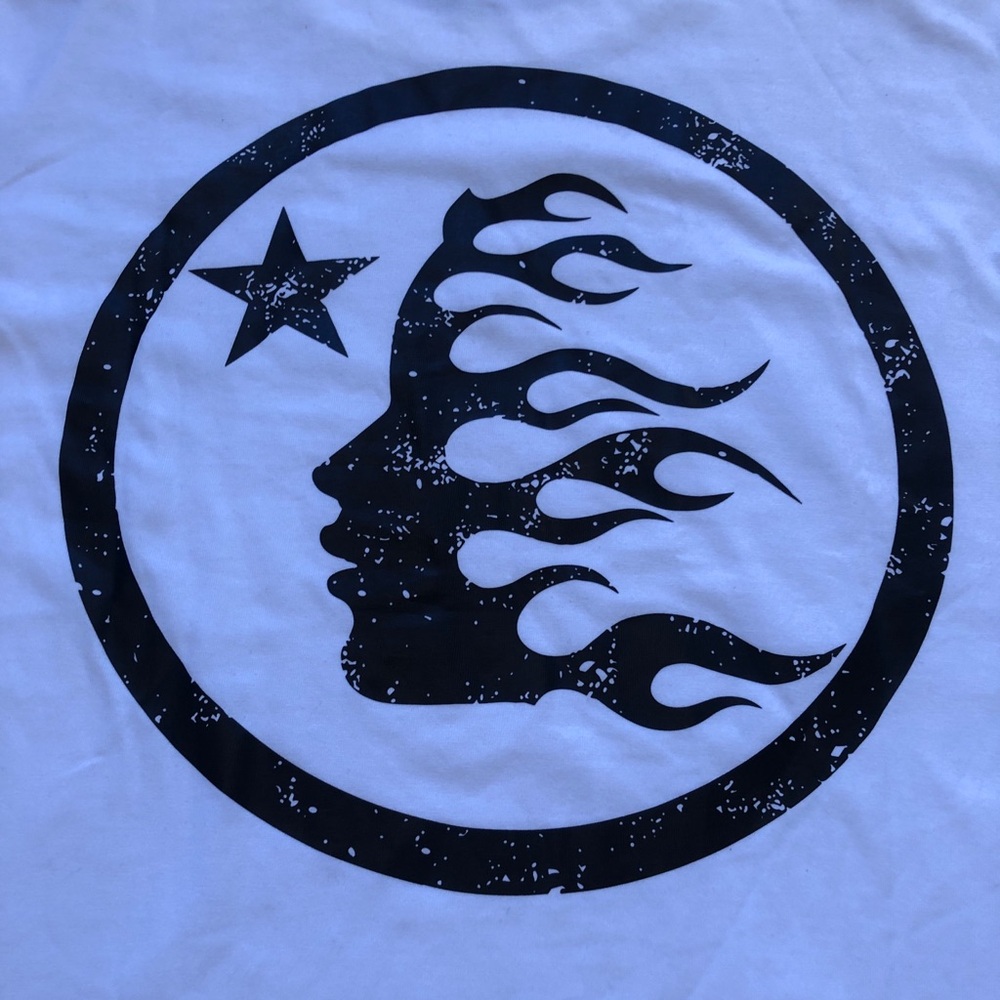 Hellstar Capsule 10 Path to Paradise White Black Graphic T-Shirt Men's Small NWT - Picture 11 of 16